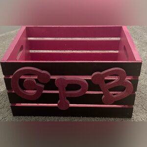 Gamma Phi Beta Wooden Crate